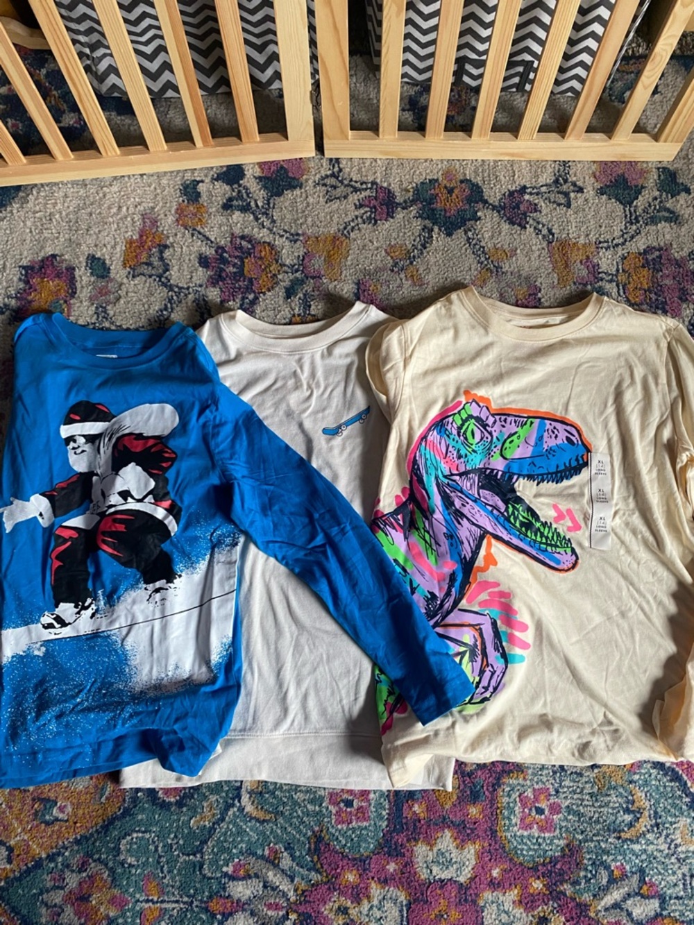 Boys Long Sleeve Lot Of 3 Size L-XL